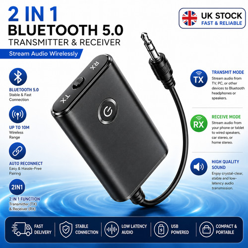 Bluetooth aux audio - 5.0,