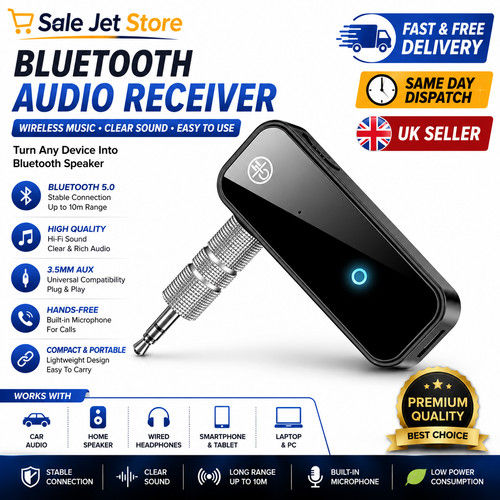 Wireless bluetooth 5 - 2-in-1, 5.0