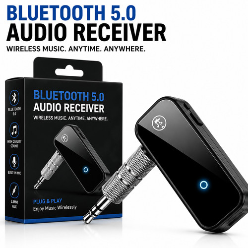Wireless bluetooth 5 - 2-in-1, 5.0