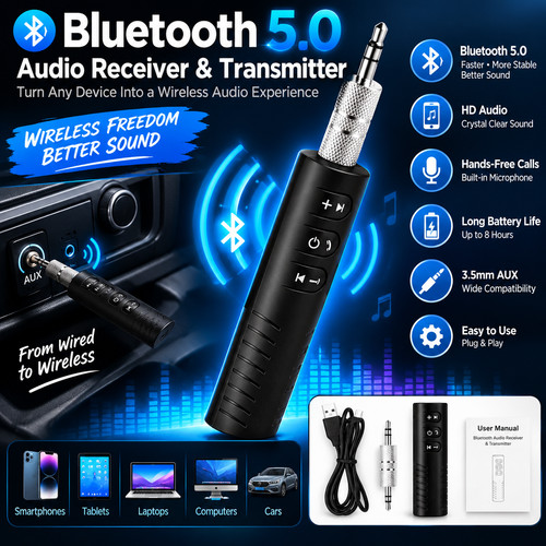 Wireless bluetooth 5 0 - wireless, 5.0