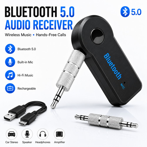Bluetooth aux adapter - bluetooth, 5.0